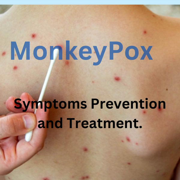 Skin rash by monkeypox virus